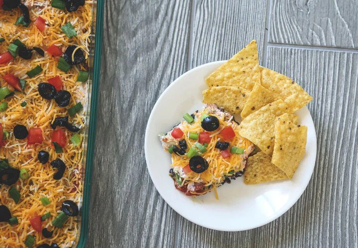 Layered Taco Dip
&ndash; Here Here Market