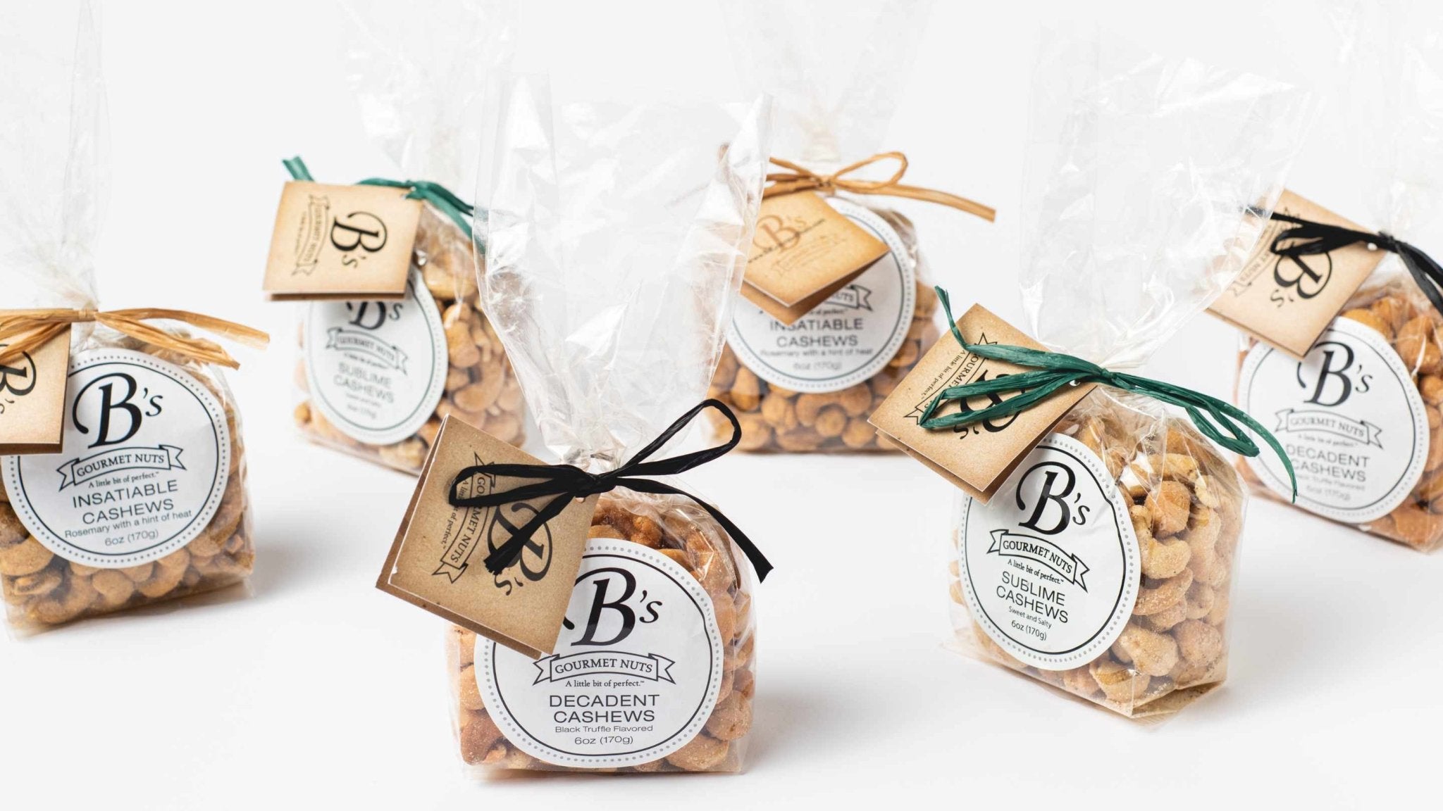 gourmet flavored nuts