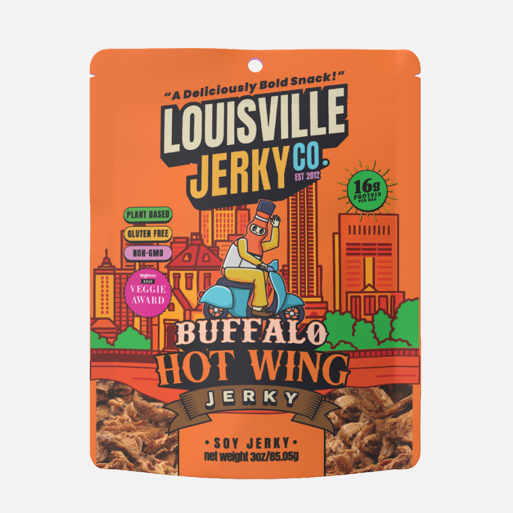Buffalo Hot Wing Vegan Jerky