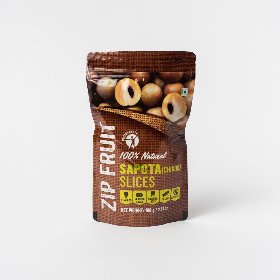 ぜいたくフルーツ  5set Sapota Fruit Slices | Zip Fruit | Here Here Market