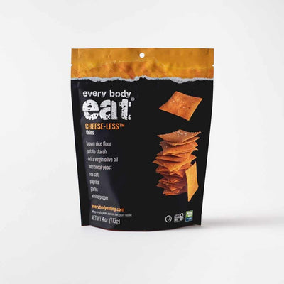 Cheese-Less Allergen-Friendly Snack Thins - Here Here Market