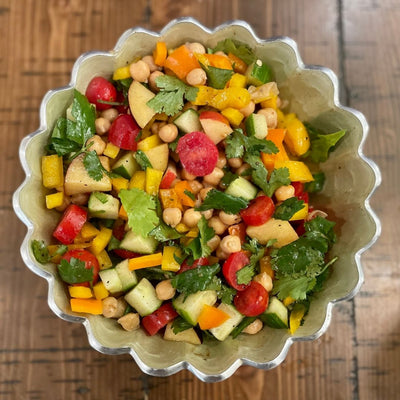 Baharat Chickpea Salad