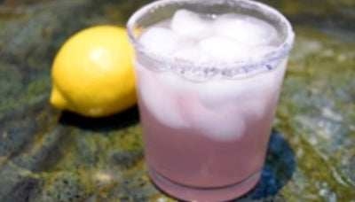 Lavender Lemon Gin Fizzy by Johanna Thompson