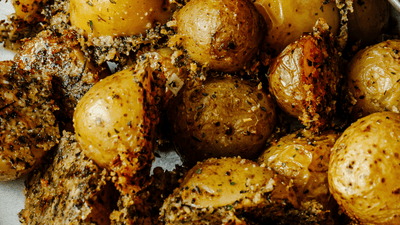 Parmesan Crusted Potatoes