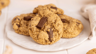 Pumpkin Chocolate Chunk Cookies