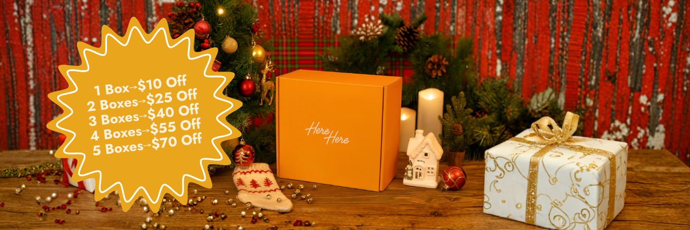 Holiday Gift Box Sale - Here Here Market