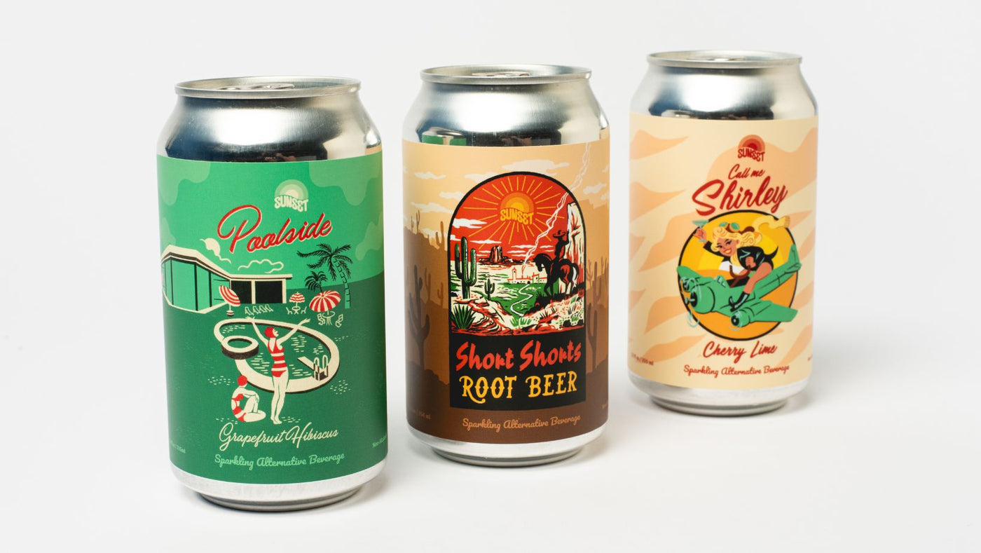 Sunset Soda Co. Collection