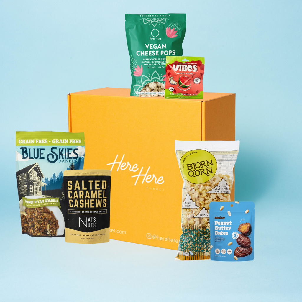 Vegan's Dream Snack Pack | Gourmet Food Gifts | Here Here Market