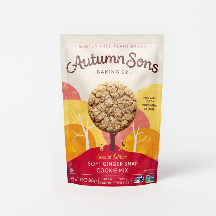 Allergen-Friendly Soft Ginger Snap Cookie Mix