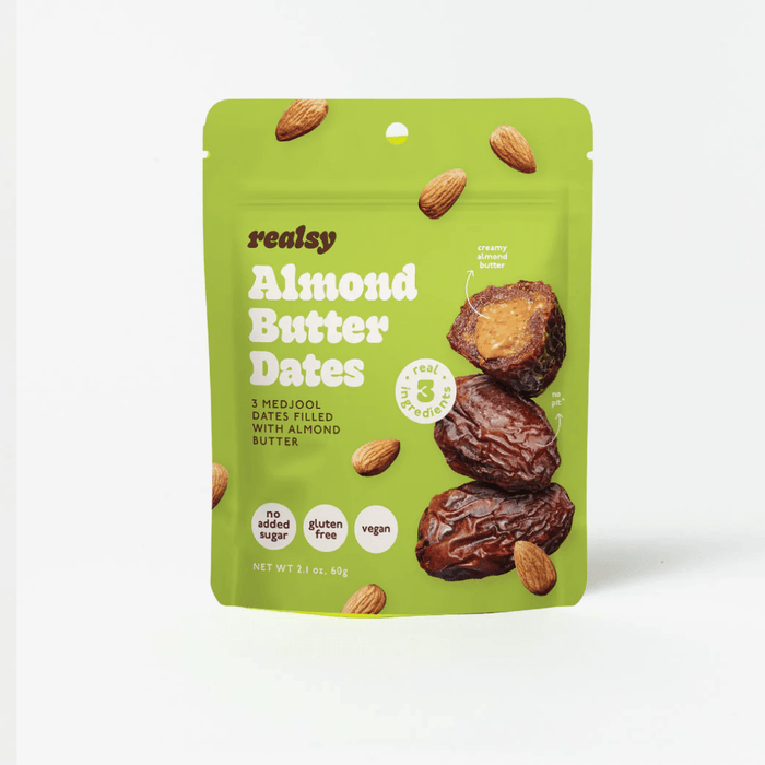 Almond Butter Filled Dates