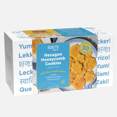 BāKIT Box Hexagon Honeycomb Cookies Baking Kit - Here Here Market