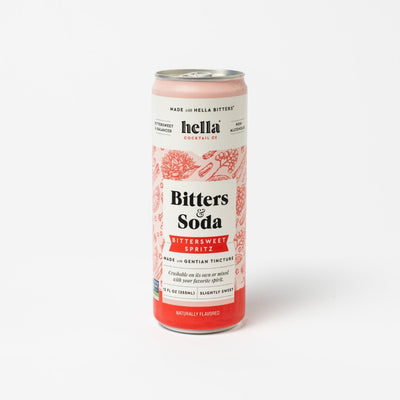 Bittersweet Spritz Bitters & Soda (4 - Pack) - Here Here Market