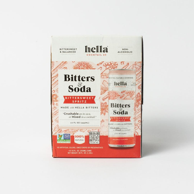 Bittersweet Spritz Bitters & Soda (4 - Pack) - Here Here Market