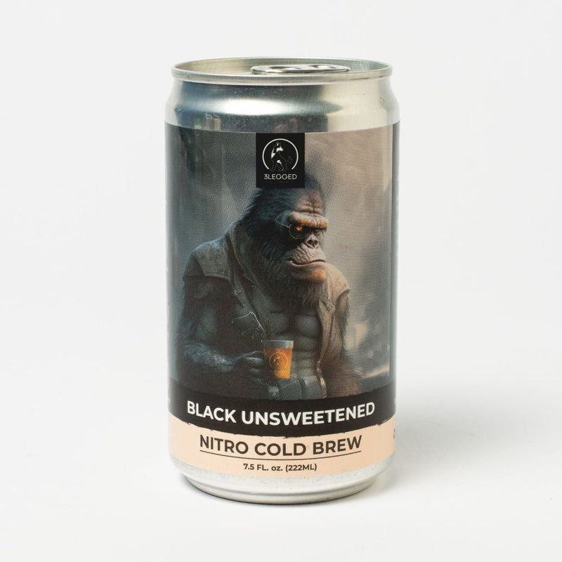 Black Unsweetened Nitro Cold Brew 8-Pack - Here Here Market