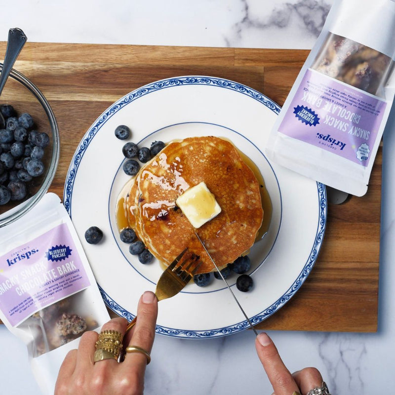 Blueberry Pancake Chocolate Snack Bark - Here Here Market