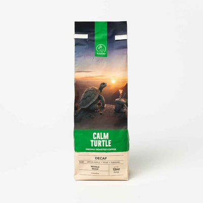 Calm Turtle Decaf Whole Bean Coffee - Here Here Market