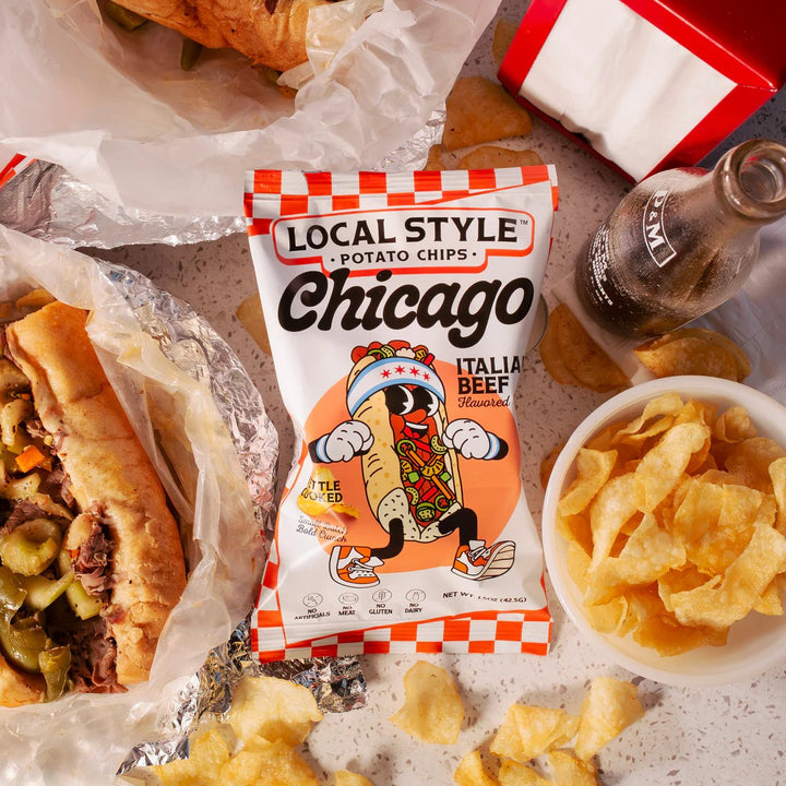 Chicago Italian Beef Chips | Local Style | Here Here Market
