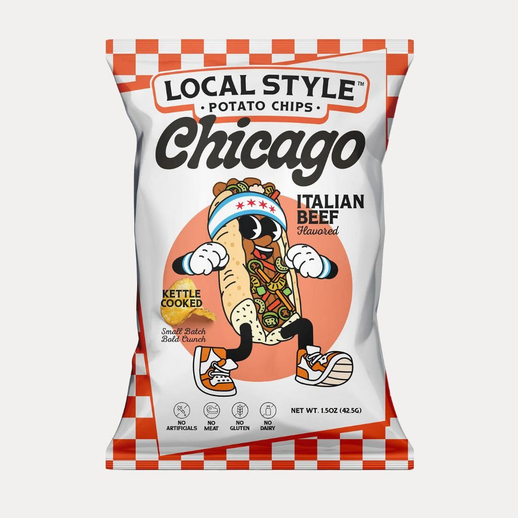 Chicago Italian Beef Chips | Local Style | Here Here Market