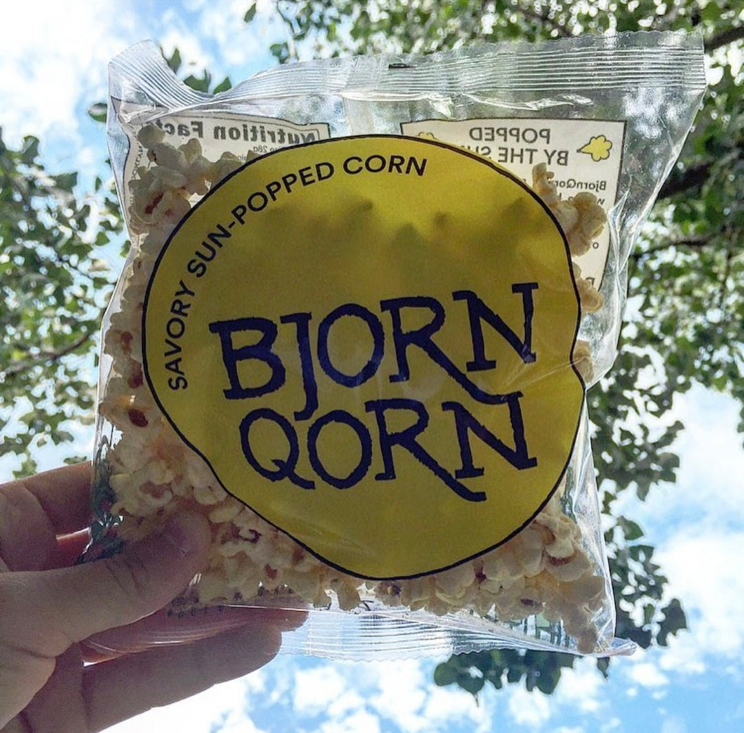 Classic Sun Popped Corn | BjornQorn | Here Here Market
