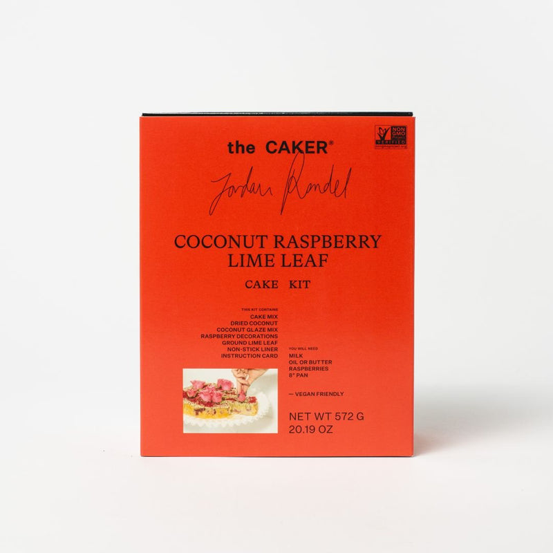 Coconut Raspberry Lime Leaf Cake Kit - Here Here Market