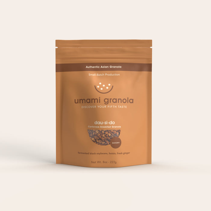 Dau-Si-Do Granola with Black Soybeans, Hoisin, & Ginger