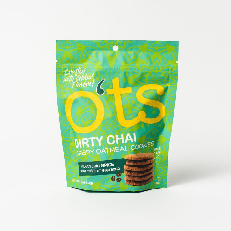 Dirty Chai Crispy Oatmeal Cookie - Here Here Market