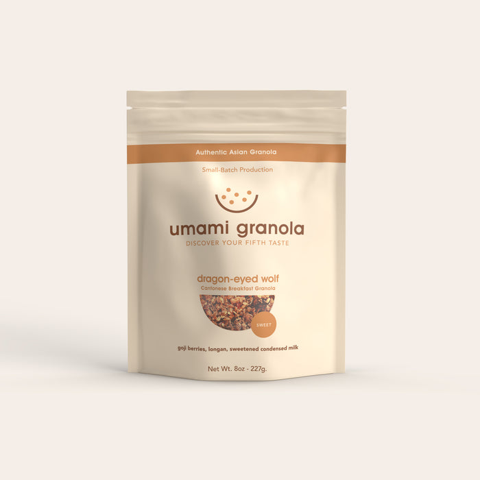 Dragon-Eyed Wolf Granola with Goji Berries, Longan & Condensed Milk