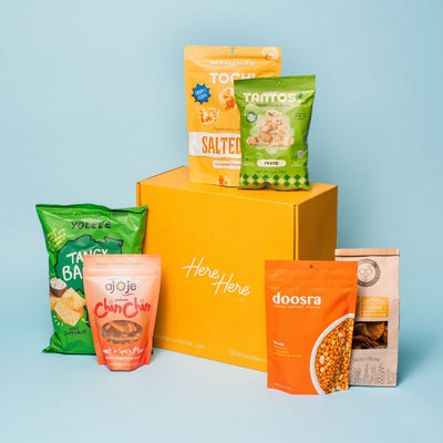 Elevated Snack Pack: Bold Flavors & Savory Bites - Here Here Market