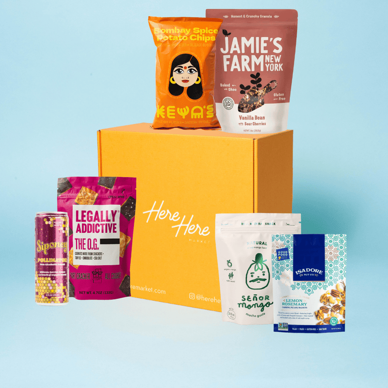 Female Founders Gourmet: Artisanal Snack Basket - Here Here Market