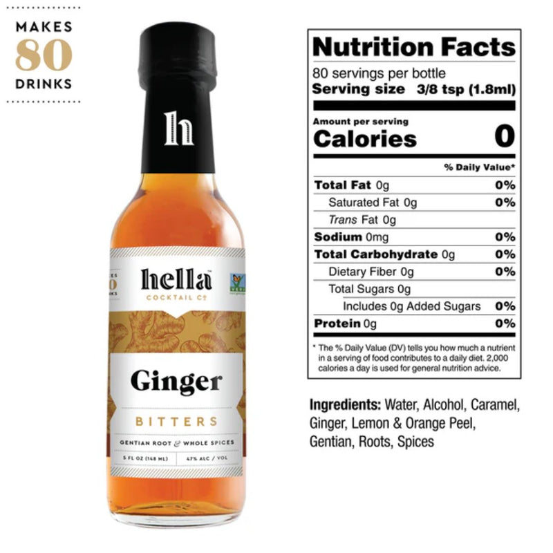 Ginger Bitters - Here Here Market