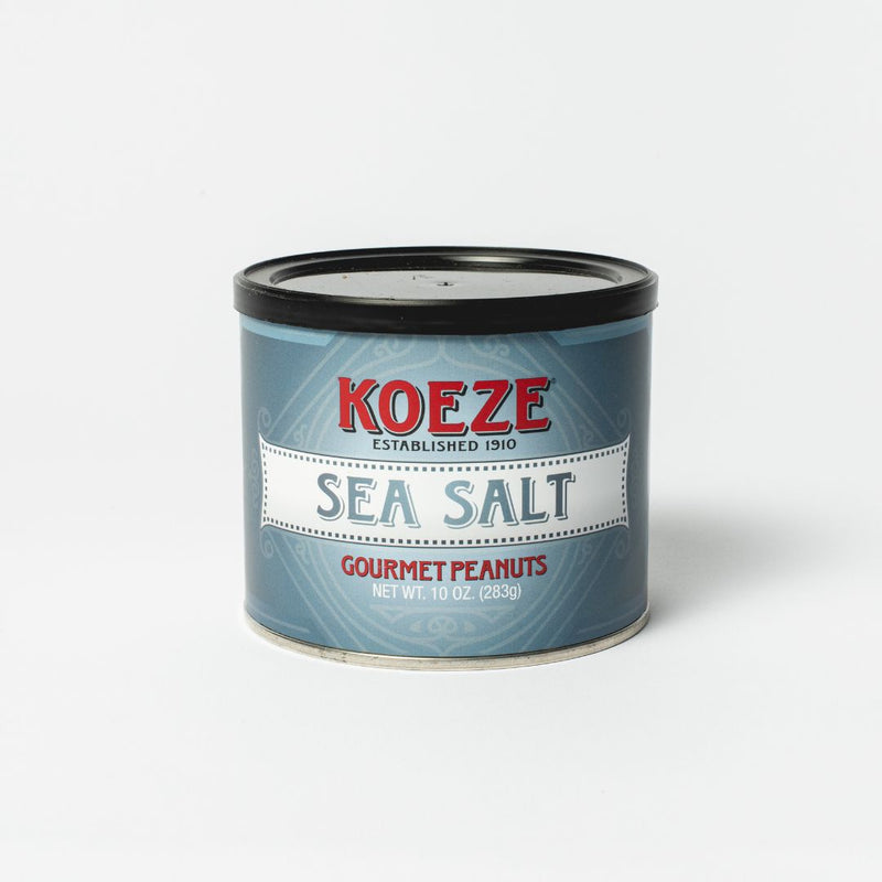 Gourmet Sea Salt Peanuts by Koeze at Here Here Market