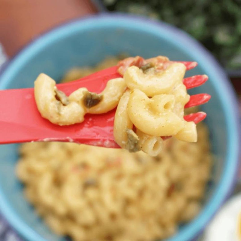 Hatch Green Chile, Garlic & Cheddar Macaroni and Cheese - Here Here Market