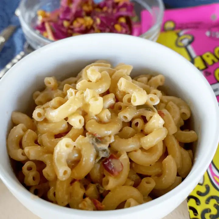 Hatch Red Chile, Garlic & Cheddar Macaroni and Cheese - Here Here Market