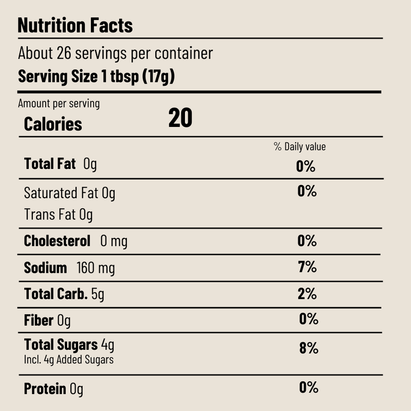 Indian Barbecue Sauce - Here Here Market