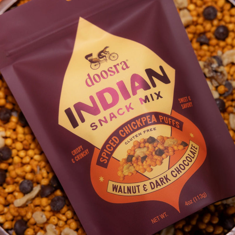 Indian Snack Mix: Walnut & Dark Chocolate - Here Here Market