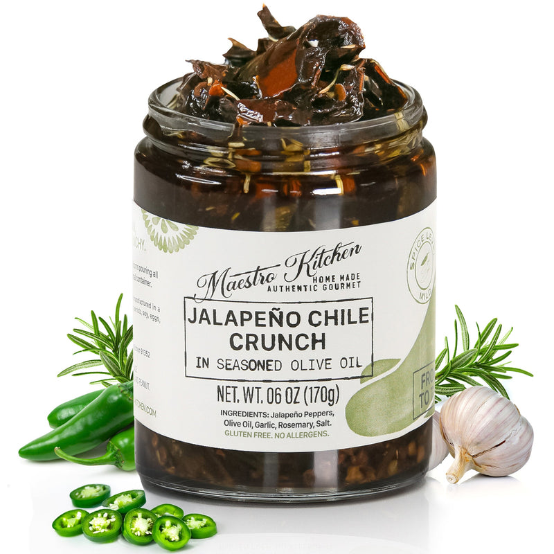 Jalapeño Chile Crunch - Here Here Market
