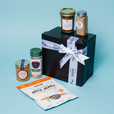 James Beard Chicago: Sauce, Spice & Everything Nice Basket - Here Here Market