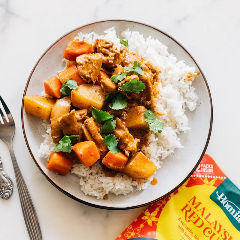 Malaysian Red Curry Paste Kit - Here Here Market