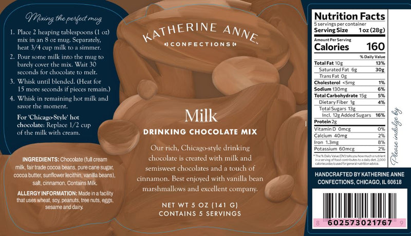 Milk Drinking Chocolate Mix - Here Here Market