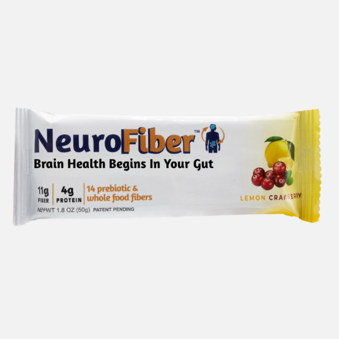 Lemon Cranberry Prebiotic Fiber Bar