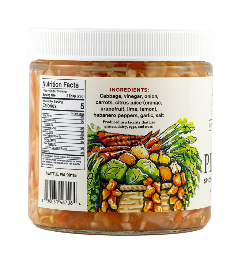 Pikliz Spicy Haitian Slaw - Here Here Market