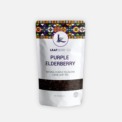 Purple Elderberry Natural Purple Tea Blend - Here Here Market
