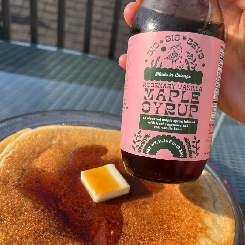 Rosemary Vanilla Maple Syrup - Here Here Market