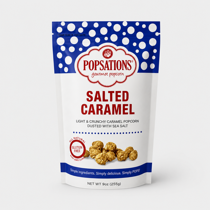 Gourmet Salted Caramel Popcorn
