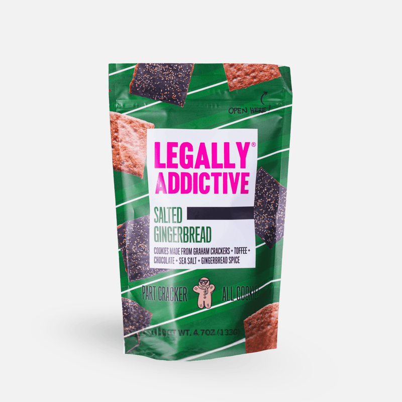 Salted Gingerbread Cracker Cookies - Here Here Market