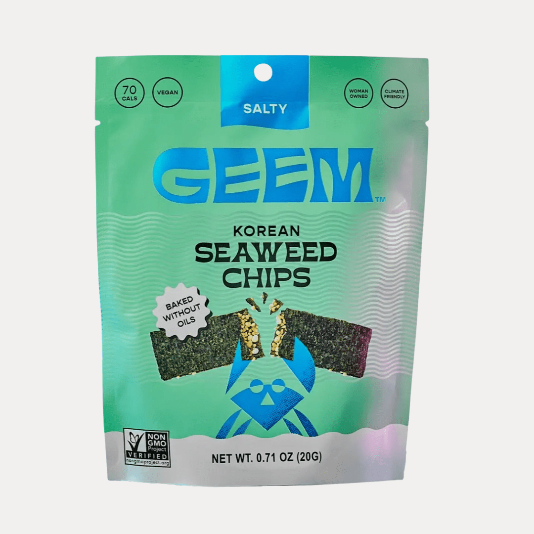 Geem Korean Seaweed Chips | Salty | Here Here Market