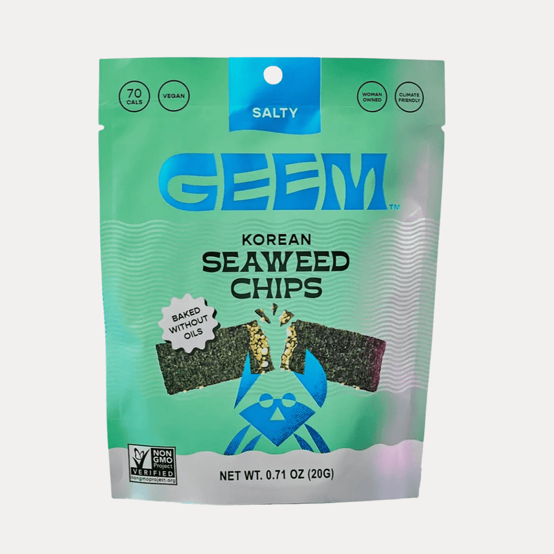 Salty Korean Seaweed Chips - Here Here Market