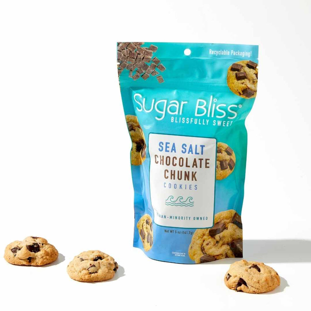 Sea Salt Chocolate Chunk Cookies