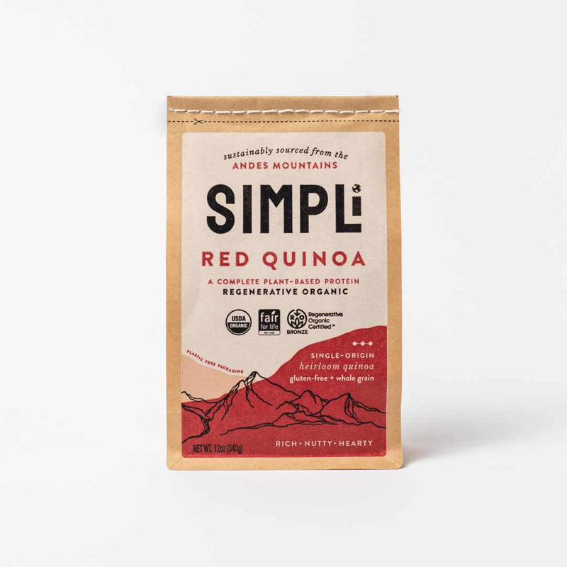 Regenerative Organic Certified™ (ROC)™ Red Quinoa by  Simpli