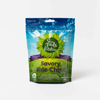Savory Kale Chips by Slow Foods Kitchen
